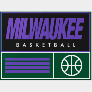 Milwaukee basketball Posters and Art